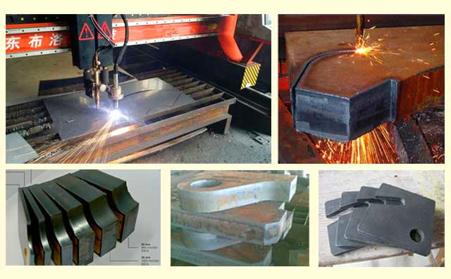 龍門式數(shù)控火焰切割樣件 龍門式數(shù)控火焰切割樣件