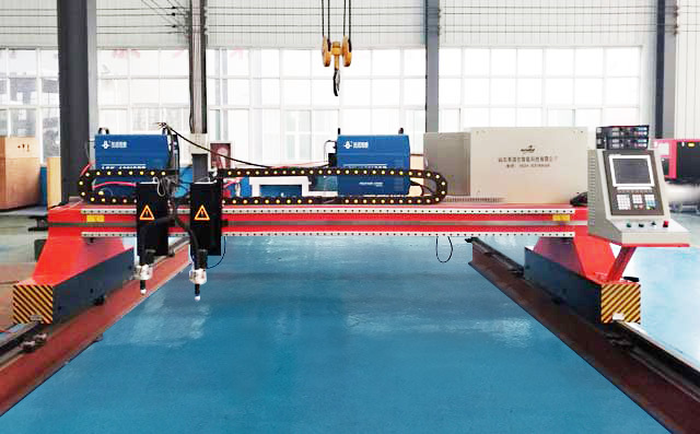龍門雙等離子數控切割機 龍門雙等離子數控切割機