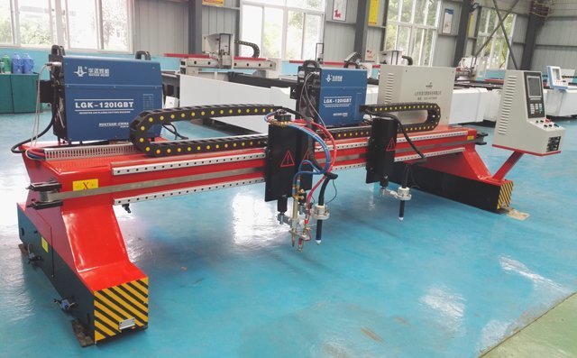 一機兩用的龍門式等離子火焰切割機 一機兩用的龍門式等離子火焰切割機